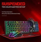 RGB PC Gaming Keyboard Mouse & Headset Set LED Gamer Bundle Mechanical Kits 4IN1