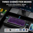 AULA F75 Pro Wireless Mechanical Keyboard,75% Hot Swappable Custom