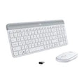 Logitech MK470 Slim Wireless Keyboard and Mouse Combo - Off White